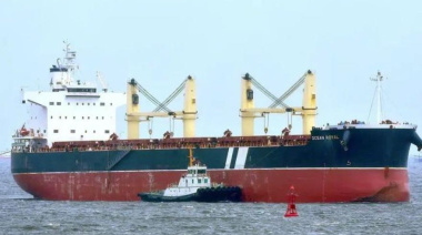 El buque Ocean Royal permanece retenido en Puerto Quequén por deudas