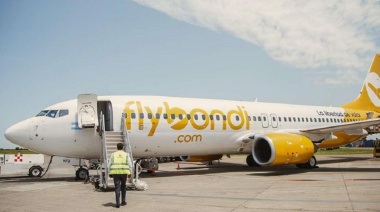 Flybondi comenzó a conectar Mar del Plata con la ciudad de Buenos Aires