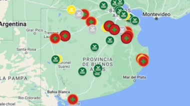 Continúa el alerta por cianobacterias en la Provincia