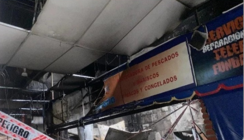 Mar del Plata: Se incendió la Feria Comunitaria de Peralta Ramos y muchos comerciantes perdieron todo
