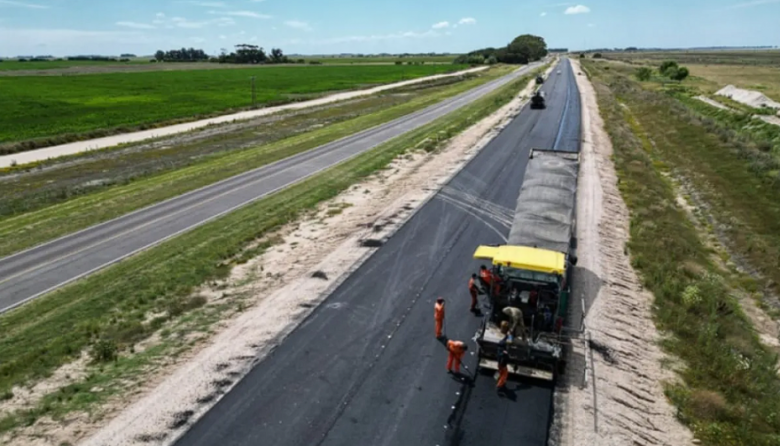 Avanzan las obras de la autovía que une dos importantes distritos de la Costa Atlántica