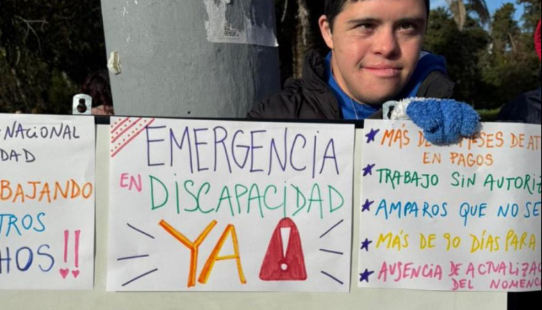 El veto en discapacidad moviliza en Necochea