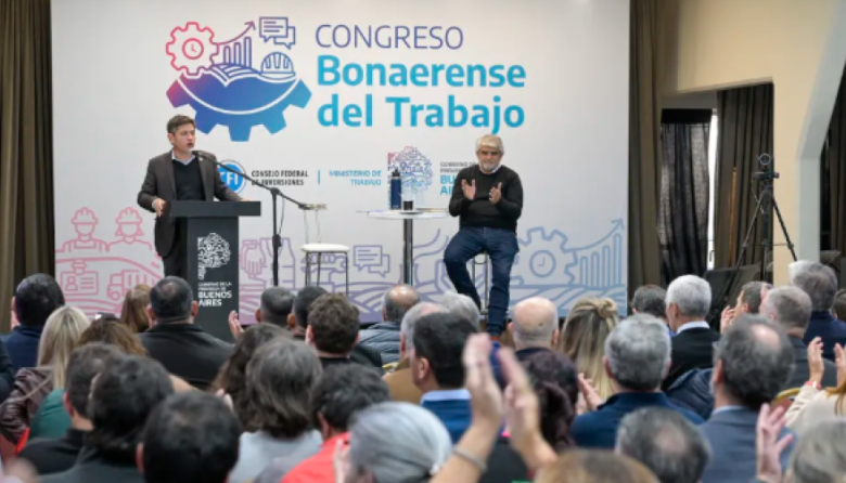 Kicillof mostró músculo sindical en Mar del Plata: "Hoy más que nunca gobernar es crear trabajo"