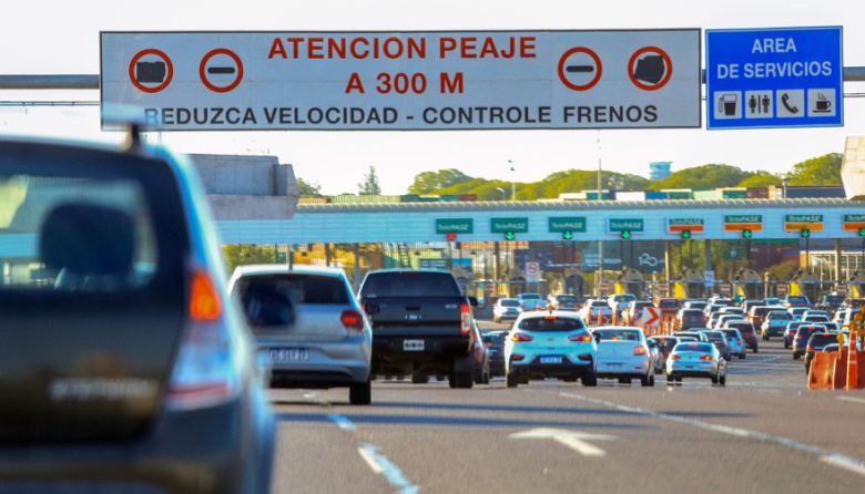 Aumentaron los peajes para viajar a la Costa Atlántica: cómo quedaron las tarifas