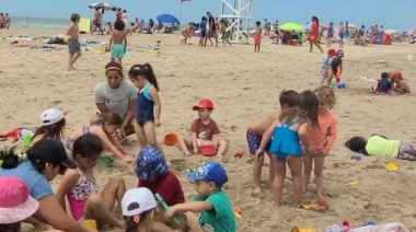 Arrancó la colonia de verano en Pinamar