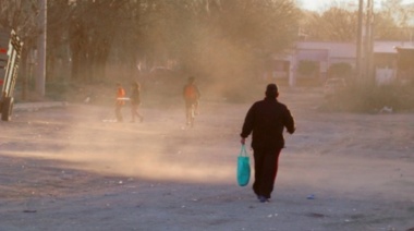 Alerta amarilla para el sur de la Provincia por fuertes vientos