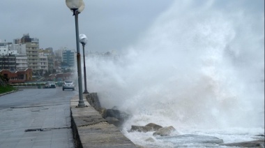 Alerta meteorológico por vientos para la costa