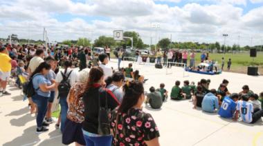 Nuevo playón multideportivo en Ranchos