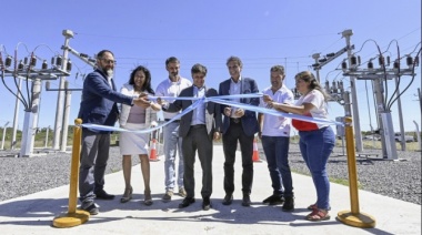 Kicillof inauguró la nueva estación transformadora de Mar del Sud: "La respuesta no llegó desde el sector privado"