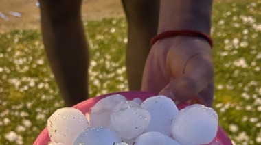 Feroz temporal de granizo en Mar del Plata: destrozos y más de 150 pedidos de auxilio
