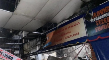 Mar del Plata: Se incendió la Feria Comunitaria de Peralta Ramos y muchos comerciantes perdieron todo