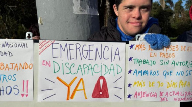 El veto en discapacidad moviliza en Necochea