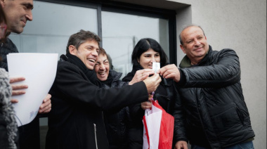 Kicillof en Tandil: "Es el primer Gobierno nacional que no inaugura una sola obra pública"