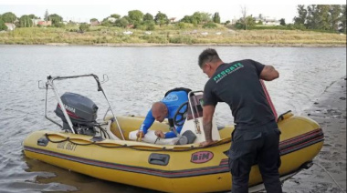 Sin rastros del joven desaparecido mientras nadaba en aguas del río Quequén