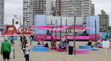 Miramar y Villa Gesell estrenan paradores ReCreo gratuitos para la temporada de verano 2026