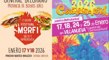Festival Morfi en General Belgrano y Carnaval Rural en Villanueva prometen un fin de semana de fiesta