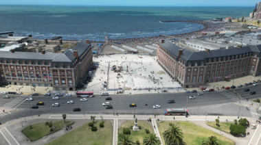Avanza la renovación integral de la Rambla de Mar del Plata