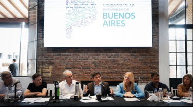 Kicillof encabezó en Chascomús una reunión con más de 250 empresarios y productores