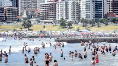 Impulsada por el calor, la temporada repunta en Mar del Plata