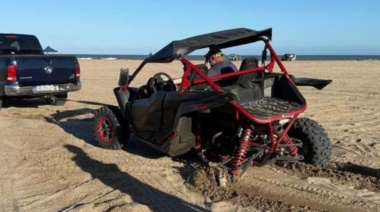 Grave accidente en los médanos de Villa Gesell: una joven de La Plata está en terapia intensiva