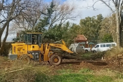 Tandil: Continúan las obras para transformar el predio ferroviario de De la Canal y crear el Paseo "Los Ombúes"