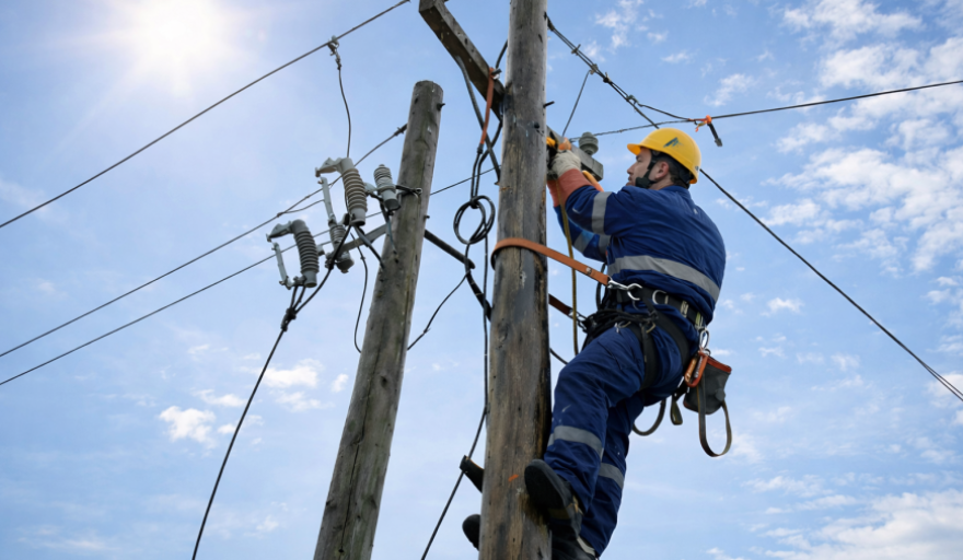 Murió un trabajador de la cooperativa Cretal tras recibir una descarga eléctrica mientras restituía el servicio tras la tormenta